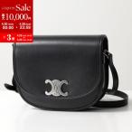 CELINE セリーヌ ショルダーバッグ Medium Besace ミディアム ブザス 114453FH1.38SI メンズ Triomphe トリオンフ レザー 鞄 Black