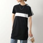 MARNI KIDS マルニ キッズ ワンピース M01068 M00L9 レディース ガールズ 半袖 Tシャツ ロゴ カットソー コットン 0M900