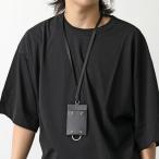 MAISON MARGIELA メゾンマルジェラ カードケース SA1TZ0002 P5427 メンズ ロゴ レースカードホルダー ネックストラップ付 キーリング  T8013