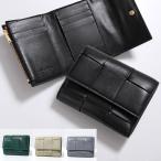 BOTTEGA VENETA ボッテガヴェネタ 三つ折り財布 CASSETTE カセット 651372 750245 814686 VCQC1 レディース マキシイントレチャート 750245VCQC18425