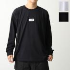 ショッピングマルジェラ MM6 エムエムシックス メゾンマルジェラ Tシャツ SH0GC0034 S24312 メンズ 長袖 ロンT コットン ナンバリング ロゴT クルーネック カラー2色