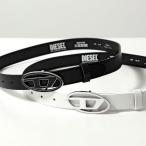 DIESEL ディーゼル ベルト B-1dr 25 X09716 P1245 レディース レザー オーバルD カラー2色