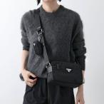 PRADA プラダ ショルダーバッグ 1BC167 B1M RV44 レディース Re-Nylon リナイロン トライアングルロゴ ポーチ付き クロスボディ 鞄 F0002/NERO