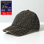 FENDI フェンディ ベースボールキャップ FXQ379 ALSG メンズ FF柄 ズッカ柄 ジャガード 帽子 F0QE1/TOBACCO