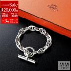 エルメス ブレスレット シェーヌダンクル MM HERMES Chaine DAncre H101994B レディース 14コマ 15コマ 腕輪 silver925 アンカーチェーン シルバー