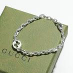 GUCCI グッチ ブレスレット INTERLOCKING G インターロッキング 796351 J8400 メンズ チェーン GGロゴ アクセサリー 8106/SILVER