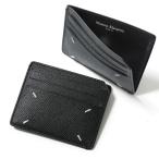 MAISON MARGIELA メゾンマルジェラ 11 カードケース SA2VX0003 P4745 メンズ レザー パスケース 定期入れ ミニ財布 4ステッチ T8013 SA2VX0003P4745T8013