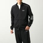 EA7 EMPORIO ARMANI エアセッテ エンポリオアルマーニ セットアップ 6DPV53 PJ16Z メンズ ジップアップジャージ+ジョガーパンツ ロゴ カラー2色