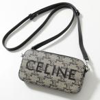 CELINE セリーヌ ショルダーバッグ Horizontal Pouch ホリゾンタル 10L272GC6.02SI レディース ポーチ トリオンフ ロゴ ポシェット 鞄 Beige