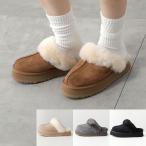 UGG アグ スリッポン W DISQUETTE ディスケット 1122550 レディース ムートン スウェード ボア サンダル スリッパ サボ 厚底 シューズ 靴 カラー4色
