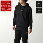 ショッピングアルマーニ EA7 EMPORIO ARMANI エアセッテ エンポリオアルマーニ セットアップ 8NPV64 PJVRZ メンズ パーカー + スウェットパンツ ロゴ カラー2色
