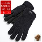 UGG アグ 手袋 fluff Glove フラッフ グローブ 101066 メンズ プラッシュフリース スマートフォン対応 ロゴ カラー2色
