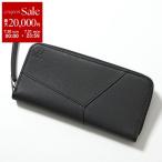 LOEWE ロエベ ラウンドファスナー 長財布 PUZZLE EDGE ZIPPED WALLET パズル C510U46X12 メンズ レザー アナグラム ロゴ 小銭入れあり 1100/BLACK