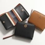 TORY BURCH トリーバーチ 二つ折り財布 ROBINSON PEBBLED BI-FOLD WALLET ロビンソン 146369 レディース レザー ミニ財布 カラー2色