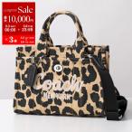 COACH コーチ ショルダーバッグ CARGO TOTE カーゴ トート バッグ 20 CZ099 レディース ロゴ刺繍 レオパード ハンドバッグ 鞄 LHBLC
