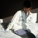 oll все спортивная фуфайка Once half zip sweat 452-05516 женский половина Zip футболка обратная сторона ворсистый Logo большой размер цвет 2 цвет 