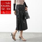 ショッピングスパンコール N°21 ヌメロヴェントゥーノ スリットスカート C041 2294 レディース リボン スパンコール 9000