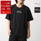 DIESEL ディーゼル Tシャツ T-BOXT-0D A15180 0NIAX メンズ 半袖 カットソー Dロゴ オーバーサイズ コットンジャージー クルーネック カラー2色