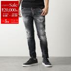 DSQUARED2 ディースクエアード ジーンズ Skater Jeans スケーター S74LB1638 S30357 メンズ ストレッチ デニムパンツ スリム 900