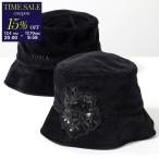 Furla フルラ バケットハット  VARSITY STYLE ヴァーシティ スタイル WH00054 BX3587 ベルベットサテン 帽子 O6000/NERO WH00054_BX3587_1007_O6000_5605