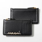 MARNI マルニ コインケース PFMO0111U3 P6533 メンズ カードケース フラグメントケース レザー ロゴ 刺繍 ミニ財布 00N99 PFMO0111U3P653300N99