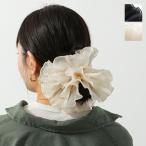 GOOD SQUISH グッド スクイッシュ シュシュ B-E-A-UTIFUL COLLECTION レディース フリル サテン ヘアゴム ヘアアクセサリー カラー2色
