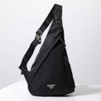 PRADA プラダ ショルダーバッグ Re-Nylon リナイロン 2VZ092 OMO 2DMG レザー ボディバッグ 鞄 F0002/NERO 2VZ092_2DMG_F0002_V_OMO