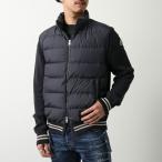 ショッピングmoncler MONCLER モンクレール ライトダウンジャケット 9B00001 M1509 メンズ カーディガン アイコンパッチ ニット切替 スタンドカラー 779