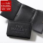 MARC JACOBS マークジェイコブス 三つ折り財布 2R4SMP006S02 レディース ロゴ レザー コンパクトウォレット ミニ財布 001