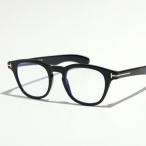 TOM FORD トムフォード メガネ TF5976-B FT5976-B レディース ウェリントン型 フルリム セルフレーム 黒縁 ブルーライトカット ロゴ
