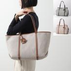 Lauren Ralph Lauren ローレンラルフローレン トートバッグ EMERIE TOTE 431920062 レディース コットン キャンバス レザー ロゴ 鞄 カラー2色