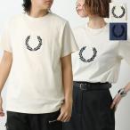 FRED PERRY フレッドペリー Tシャツ TEXTURED LAUREL WREATH T-SHIRT M8587 メンズ レディース カットソー ロゴ ローレルリース カラー2色
