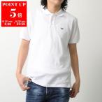 EMPORIO ARMANI エンポリオアルマーニ ポロシャツ 8N1FQ2 1JTKZ メンズ 半袖 イーグルロゴ 鹿の子 コットン 0100/BIANCO-OTTICO