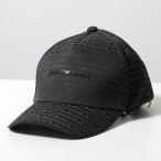 EMPORIO ARMANI エンポリオアルマーニ ベースボールキャップ EM001321 AF14034 メンズ コットン混紡 ロゴ 帽子 U8168/BRISTOL-BLACK