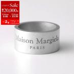 ショッピングマルジェラ MAISON MARGIELA メゾンマルジェラ リング SM1UQ0096 SV0158 メンズ アクセサリー ワイド ロゴ バンドリング 指輪 ロゴ silver925 951