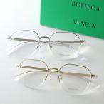 BOTTEGA VENETA ボッテガヴェネタ メガネ BV1111OA レディース ポリゴン型 メタルフレーム 細フレーム ハーフリム クリングスタイプ アイウェア カラー2色