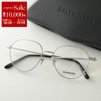 BALENCIAGA バレンシアガ メガネ BB0168O レディース ボストン型 メタルフレーム フルリム 細フレーム クリングスタイプ 001/SILVER-SILVER-TRANSPARENT
