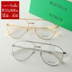 BOTTEGA VENETA ボッテガヴェネタ メガネ BV1158O メンズ ティアドロップ型 メタルフレーム 細フレーム ダブルブリッジ クリングスタイプ カラー2色