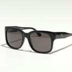 BALENCIAGA バレンシアガ サングラス BB0212S メンズ レディース ウェリントン型 セルフレーム フルリム BBメタルロゴ アイウェア 001/BLACK-BLACK-GREY