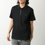 BALR. ボーラー Tシャツ Hex-Series Polo B1122.1040 メンズ 半袖 ストレッチ 撥水 メタルロゴ コットン Jet-Black