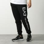 EA7 EMPORIO ARMANI エアセッテ エンポリオアルマーニ スウェットパンツ 7M000571 AF13512 メンズ ジョガーパンツ ロゴ MC001/BLACK/WHITE