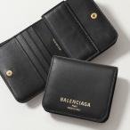 BALENCIAGA バレンシアガ 二つ折り財布 Cash 2.0 キャッシュ 810901 2ABGH メンズ ロゴ 小銭入れあり レザー カードケース ミニ財布 1000 8109012ABGH1000