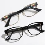 GUCCI グッチ メガネ GG1118O メンズ ウェリントン型 アイウェア 眼鏡 めがね クリングスタイプ メタルロゴ 001/BLACK-BLACK-TRANSARENT