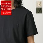 ami paris アミパリス Tシャツ Ami de Coeur TShirt UTS027.726 メンズ オーガニックコットン ヘビージャージー ロゴ刺繍 カラー3色