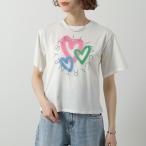 STELLA McCARTNEY KIDS ステラマッカートニー キッズ Tシャツ TW8C61 Z0434 レディース ガールズ 半袖 カットソー ロゴT クルーネック 101
