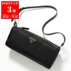 PRADA プラダ ハンドバッグ Re-Nylon リナイロン 1NE058 2C05 レディース ポーチ ナイロン トライアングルロゴ 鞄 F0002/NERO 1NE058_2C05_F0002