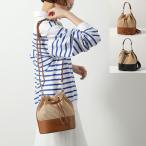 andrea cardone アンドレアカルドネ ショルダーバッグ 1327S レディース かごバッグ ラフィア×レザー ハンドバッグ 巾着 ポシェット 鞄 カラー2色