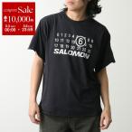 MM6 × SALOMON エムエムシックス メゾンマルジェラ サロモン コラボ シームレスTシャツ SH0GC0051 M20101 メンズ 半袖 ロゴT 900