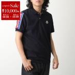 MONCLER モンクレール ポロシャツ 8A00020 899UR メンズ コットン 半袖 鹿の子 トリコロール レギュラーフィット 77X 8A00020899UR77X