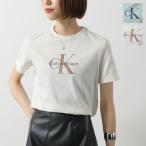 CALVIN KLEIN JEANS カルバンクライン ジーンズ Tシャツ 47B864G レディース 半袖 カットソー クルーネック コットン カラー2色